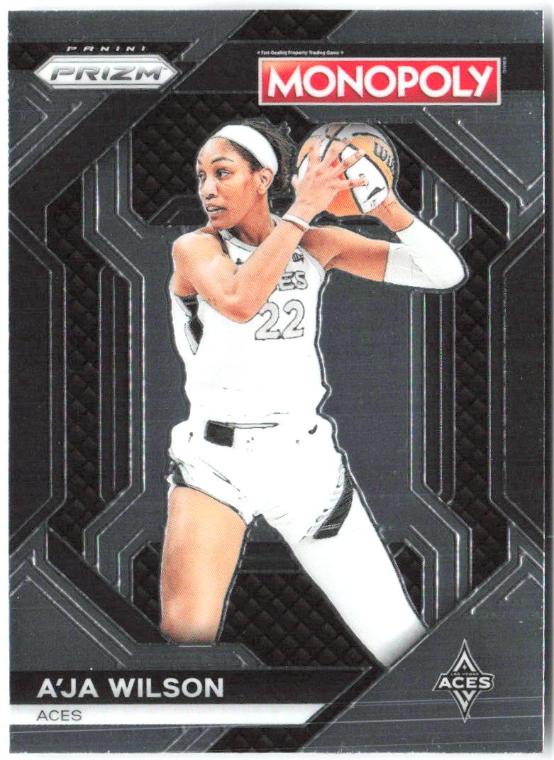 A'ja Wilson Panini Prizm Monopoly WNBA - All-Star WNBA3 2024 Las Vegas Aces