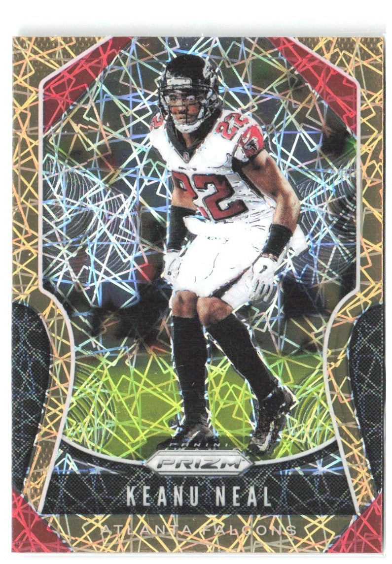 Keanu Neal Panini Prizm - Lazer 173 2019 Atlanta Falcons