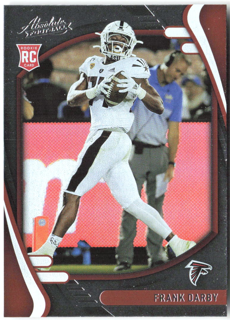 Frank Darby Panini Absolute - Retail 186 2021 Atlanta Falcons RC