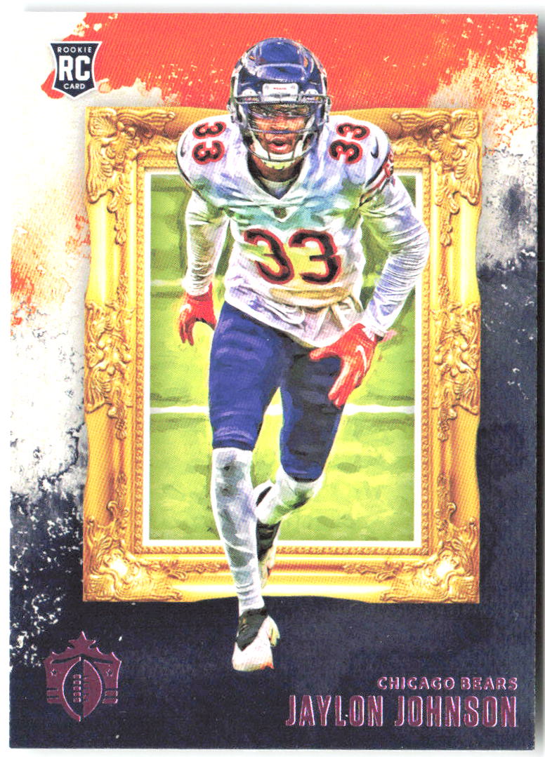 Jaylon Johnson Panini Chronicles - Gridiron Kings Pink GK-38 2020 Chicago Bears