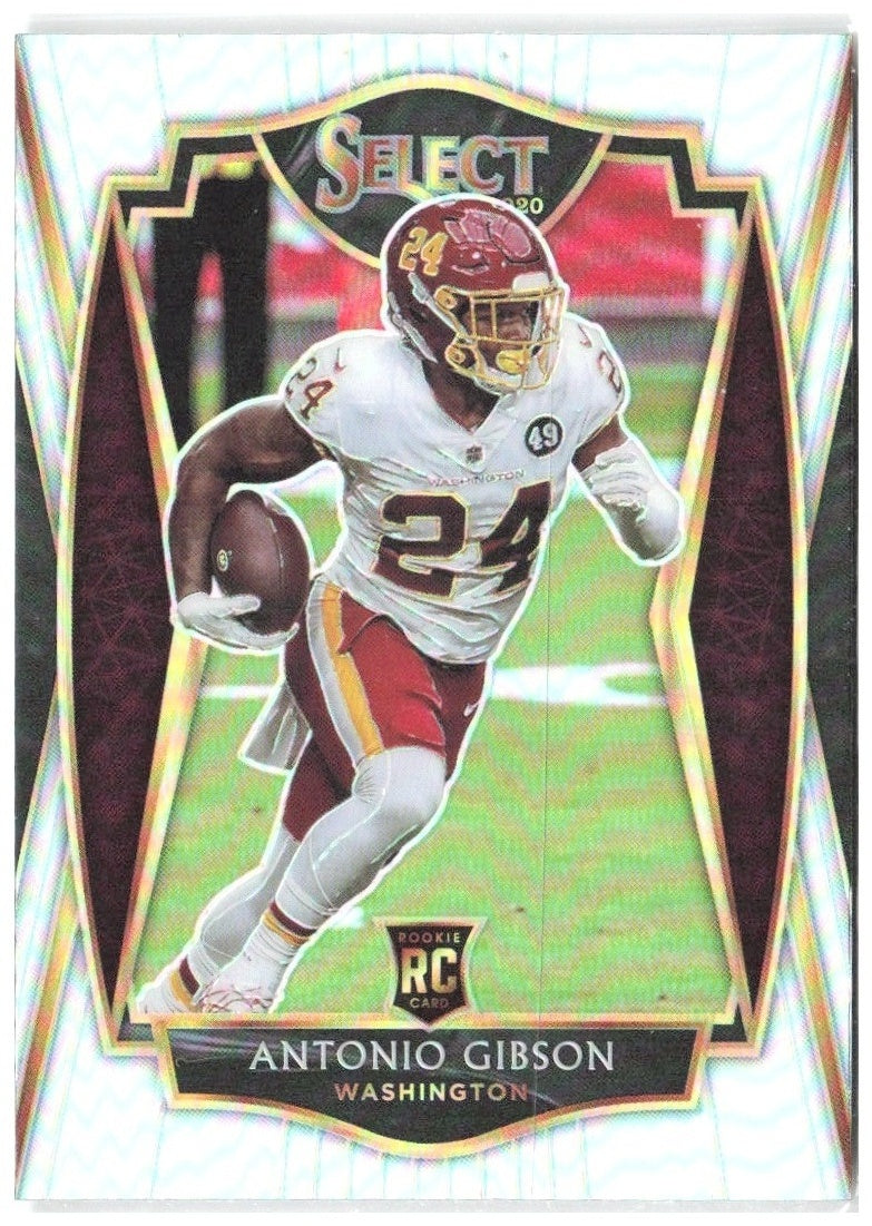 Antonio Gibson Panini Select - Silver Prizm 172 2020 Washington Football Team