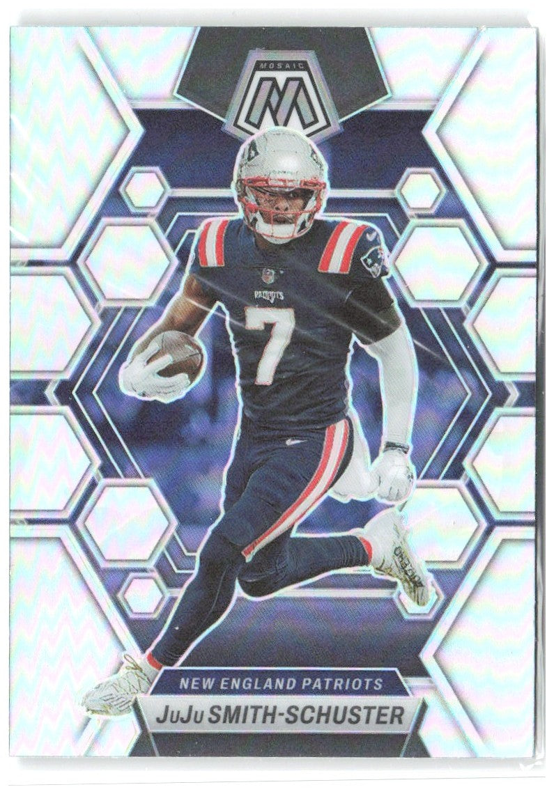 JuJu Smith-Schuster Panini Mosaic - Silver 162 2023 New England Patriots