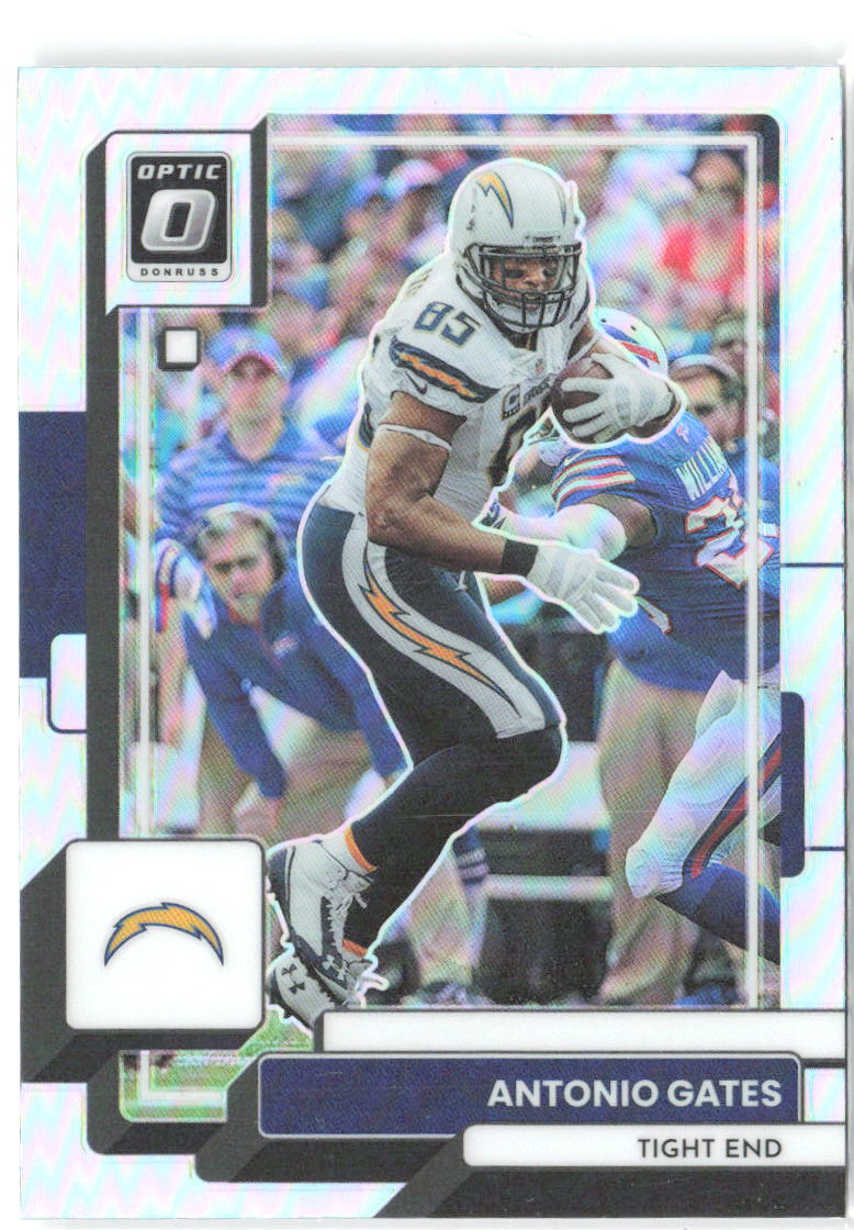 Antonio Gates Donruss Optic - Holo 114 2022 San Diego Chargers