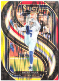 Bryan Anger Panini Select - Red & Yellow Prizm Shock 141 2024 Dallas Cowboys