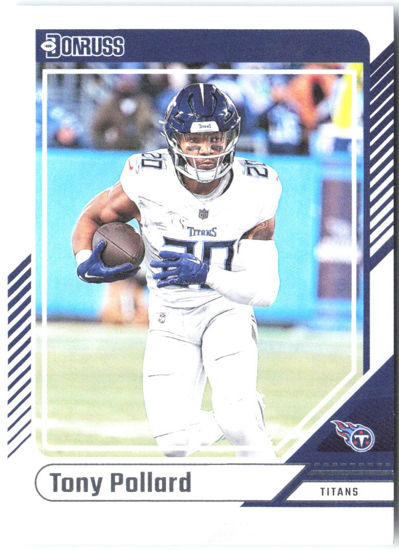 Tony Pollard Donruss 194 2024 Tennessee Titans