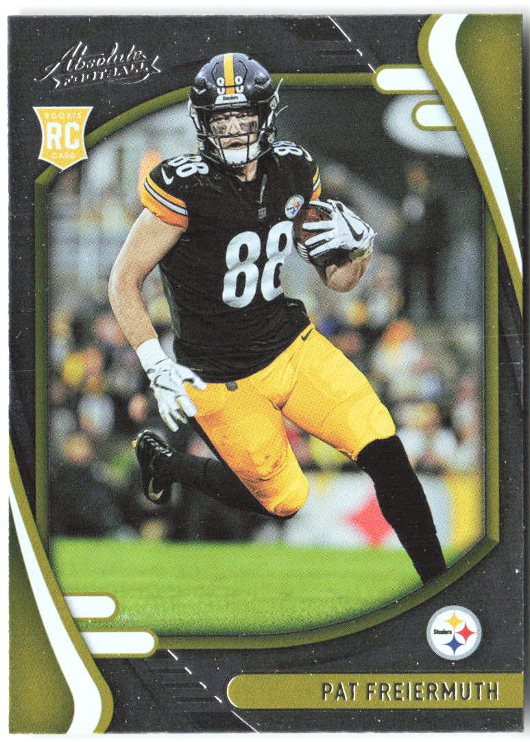 Pat Freiermuth Panini Absolute - Retail 117 2021 Pittsburgh Steelers RC
