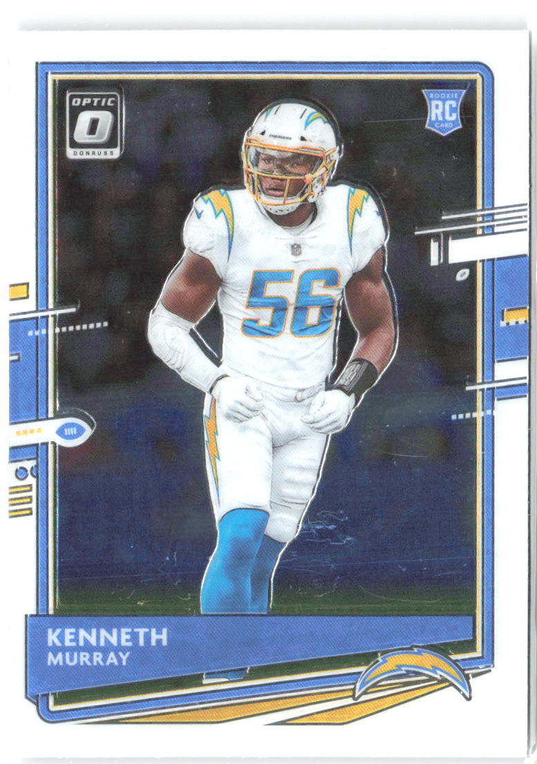 Kenneth Murray Donruss Optic 116 2020 Los Angeles Chargers RC