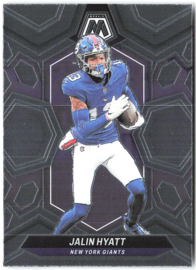 Jalin Hyatt Panini Mosaic 164 2024 New York Giants