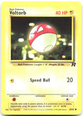 Voltorb Unlimited Common Team Rocket 69/82 LP Ken Sugimori