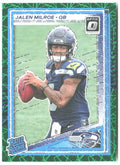 Jalen Milroe Donruss Optic - Green Velocity 253 2025 Seattle Seahawks