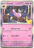 Lunala Holo Rare ME 30th Celebration 080/128 NM Bun Toujo