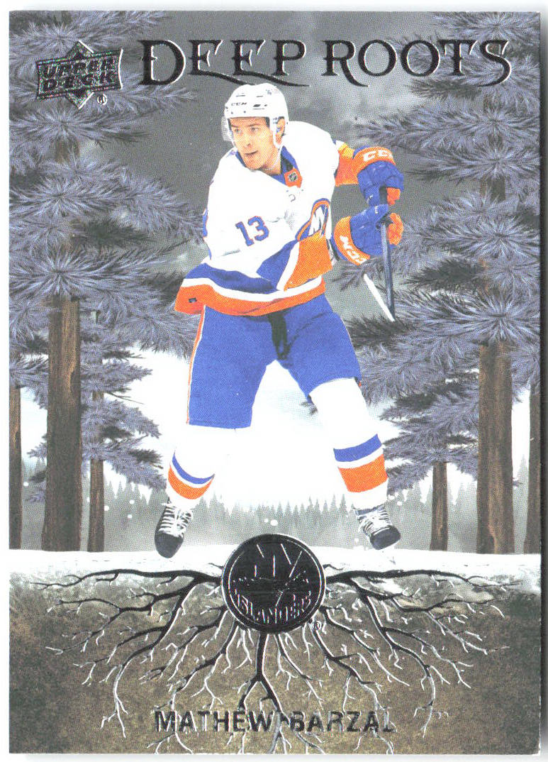 Mathew Barzal Upper Deck - Deep Roots DR-16 2023-24 New York Islanders