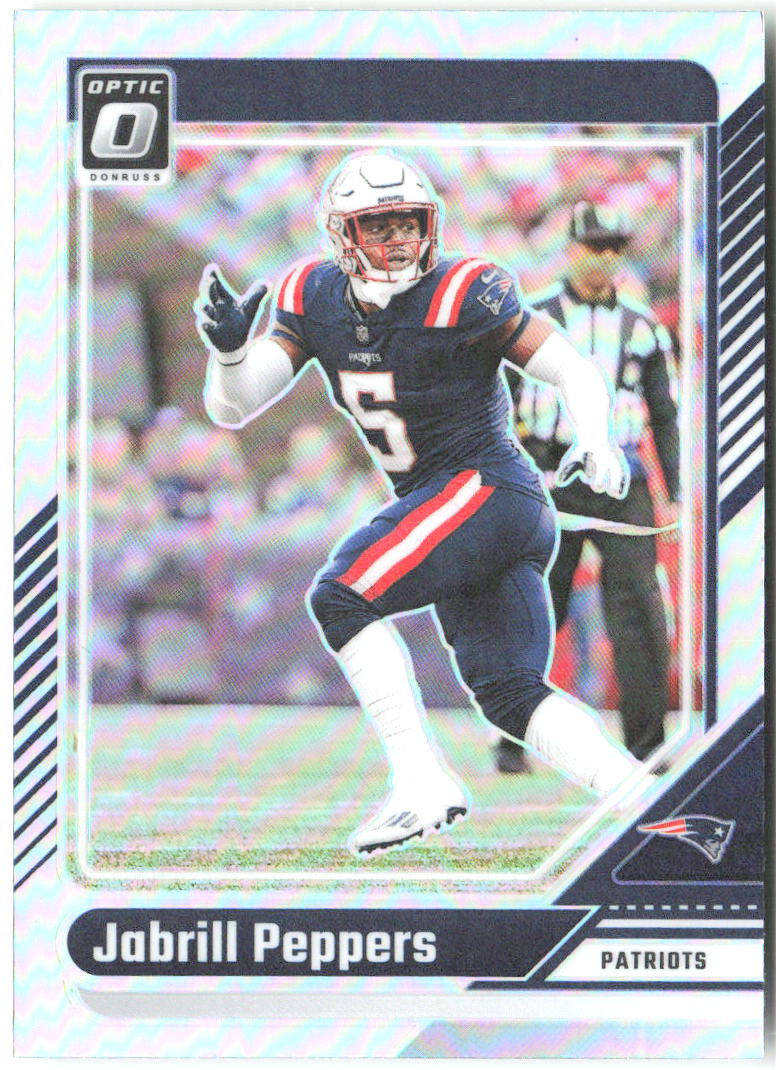 Jabrill Peppers Donruss Optic - Holo 138 2024 New England Patriots