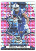 Michael Pittman Jr. Panini Mosaic - Mosaic Camo Pink 84 2022 Indianapolis Colts