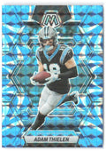 Adam Thielen Panini Mosaic - Reactive Blue Mosaic 28 2023 Carolina Panthers