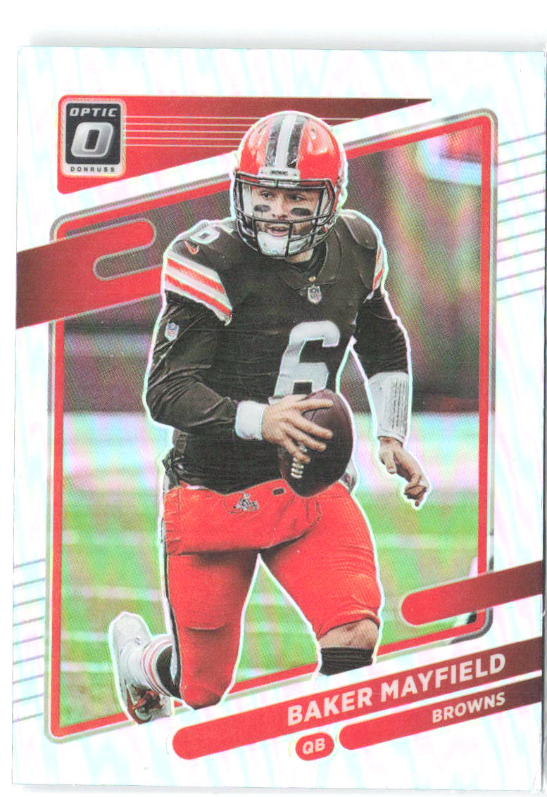 Baker Mayfield Donruss Optic - Holo 140 2021 Cleveland Browns