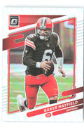 Baker Mayfield Donruss Optic - Holo 140 2021 Cleveland Browns