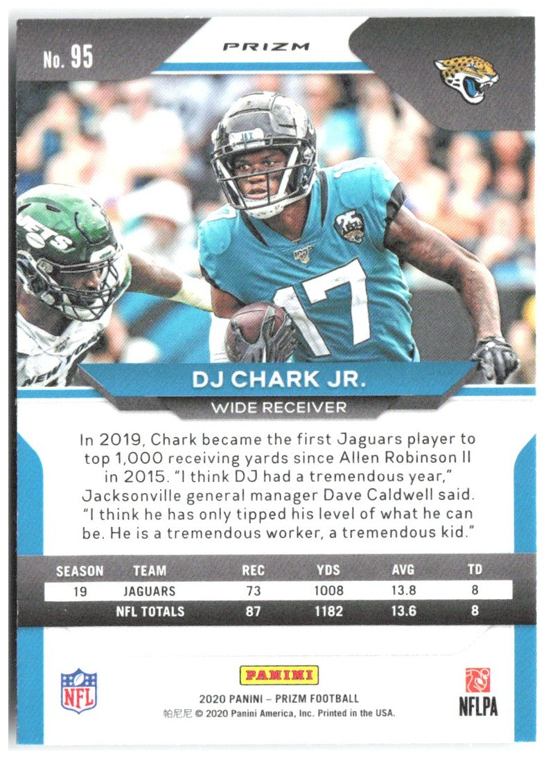 DJ Chark Jr. Panini Prizm - Prizm 95 2020 Jacksonville Jaguars