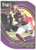 Antonio Gandy-Golden Panini Select - Purple Prizm Die Cut 383 2020 Washington