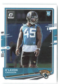 K'Lavon Chaisson Donruss Optic 117 2020 Jacksonville Jaguars RC