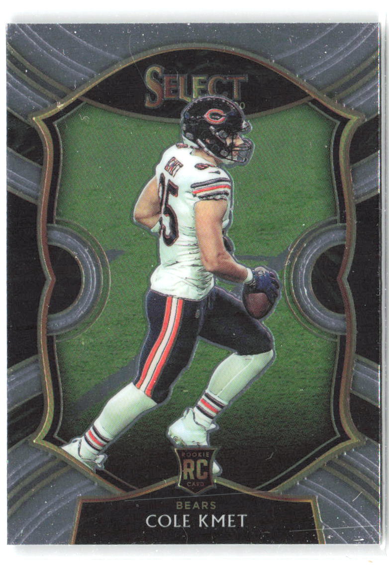 Cole Kmet Panini Select 74 2020 Chicago Bears RC