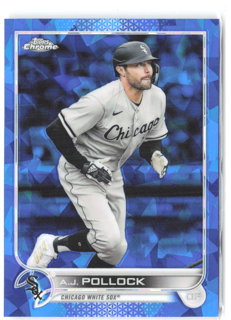 A.J. Pollock Topps Chrome Update Sapphire Edition US204 2022 Chicago White Sox