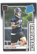 Cade Stover Donruss - Rated Rookies Throwback 24 2024 Houston Texans