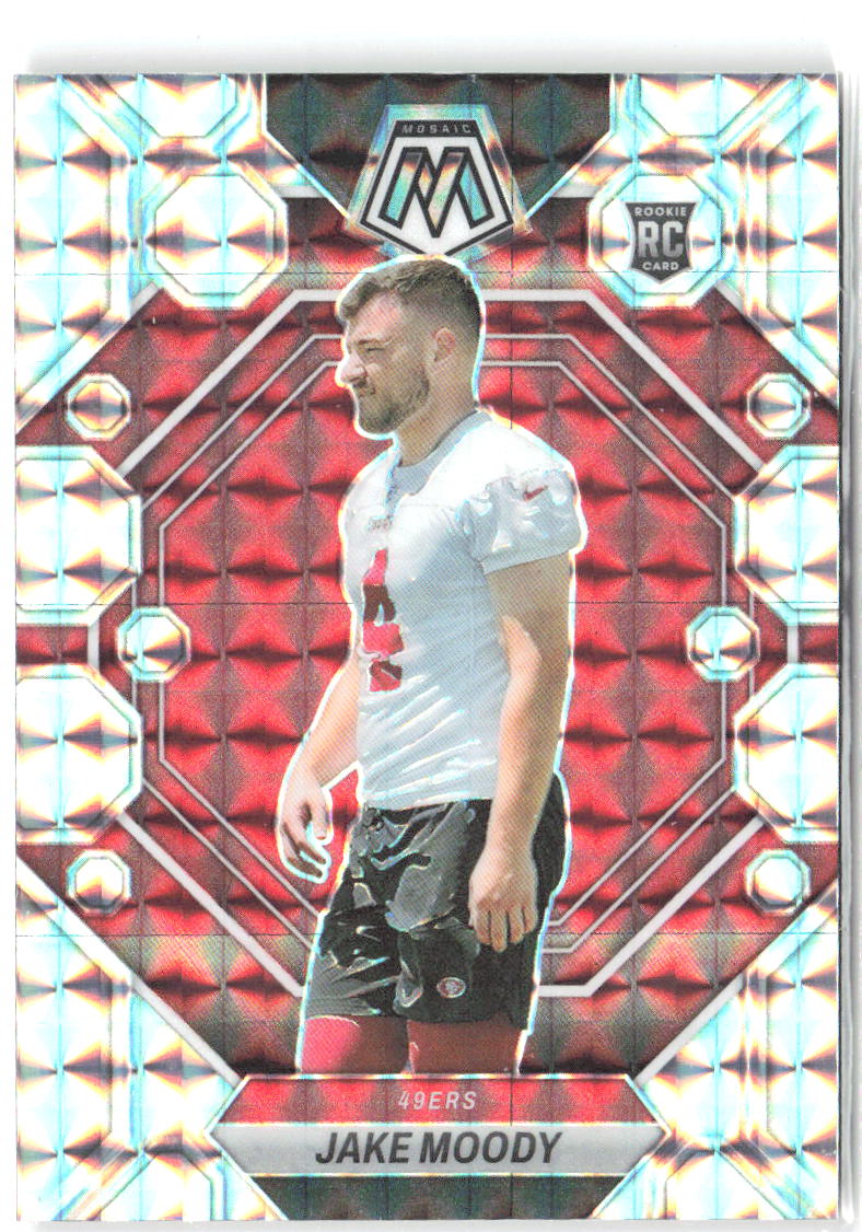 Jake Moody Panini Mosaic - Mosaic 326 2023 San Francisco 49ers