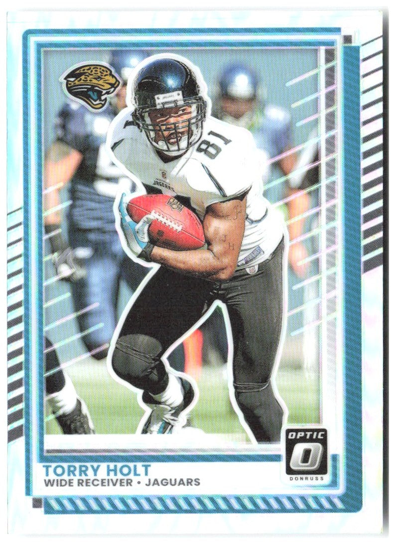 Torry Holt Donruss Optic - Holo 91 2025 Jacksonville Jaguars
