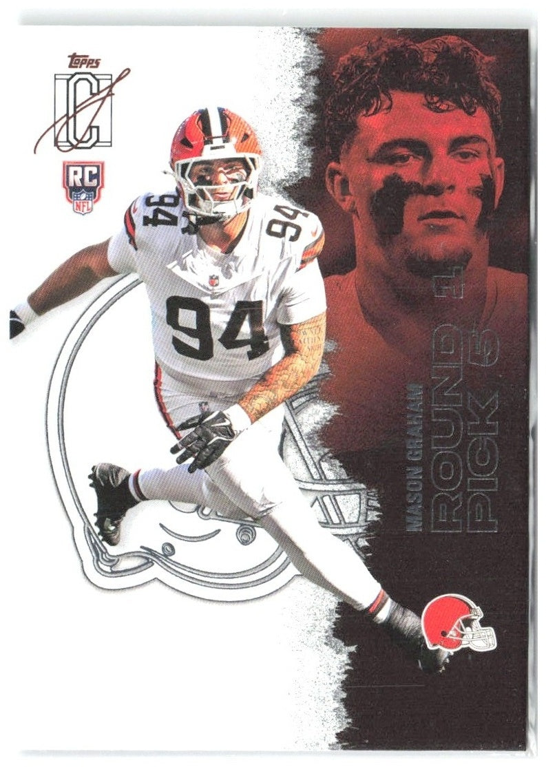 Mason Graham Topps Signature Class 141 2025 Cleveland Browns RC