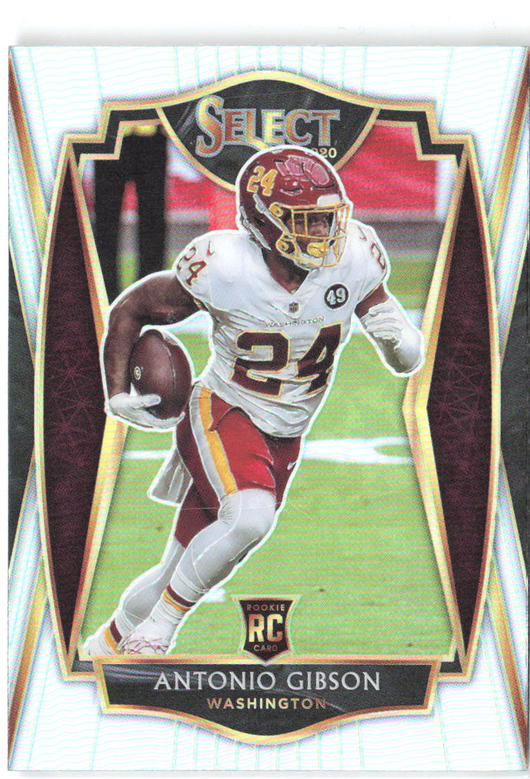 Antonio Gibson Panini Select - Silver Prizm 172 2020 Washington Football Team