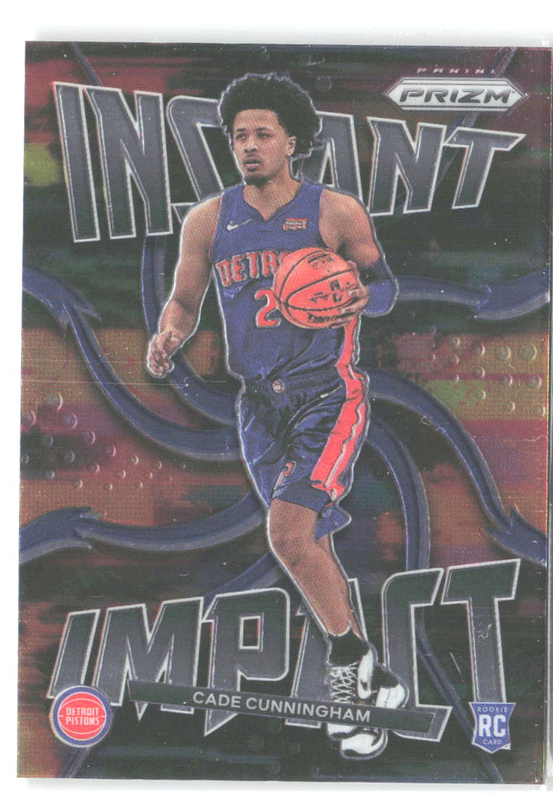 Cade Cunningham Panini Prizm - Instant Impact 1 2021-22 Detroit Pistons