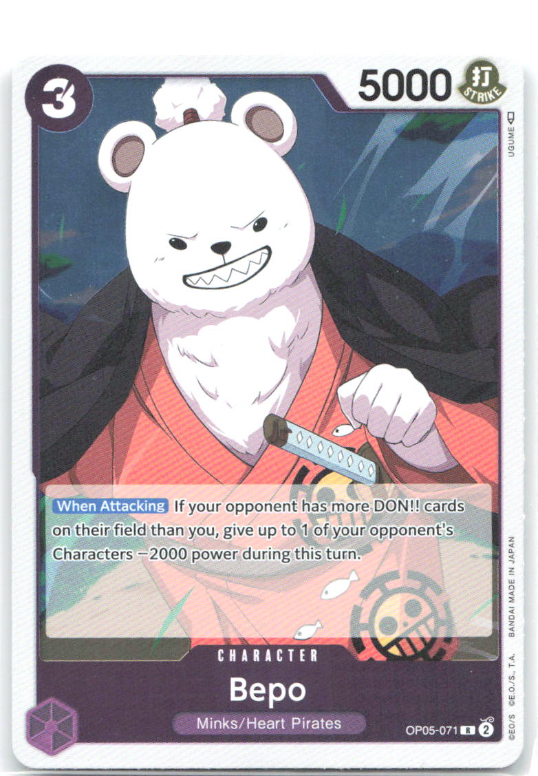 Bepo Foil R Awakening of the New Era OP05 071 NM