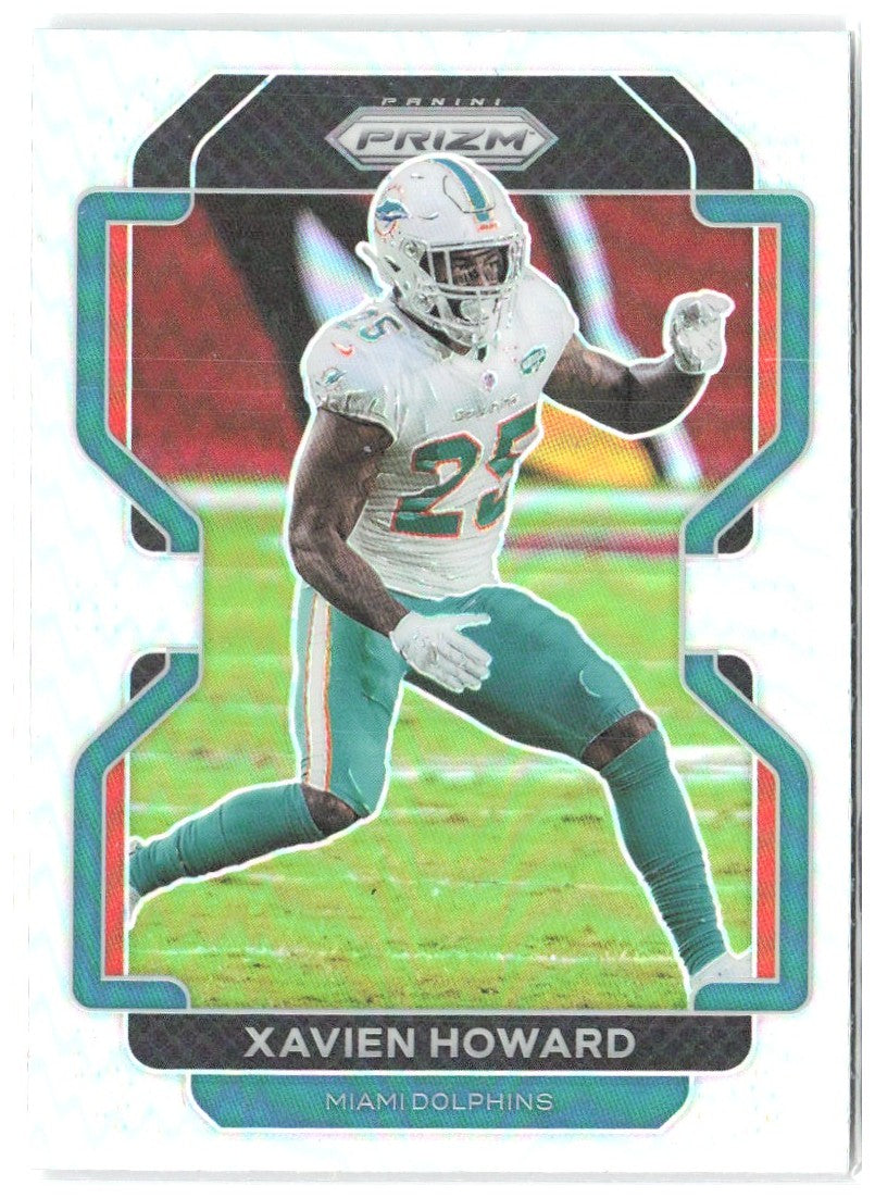 Xavien Howard Panini Prizm - Silver 111 2021 Miami Dolphins