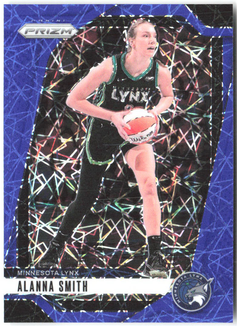 Alanna Smith Panini Prizm WNBA - Blue Velocity Prizms 111 2024 Minnesota Lynx