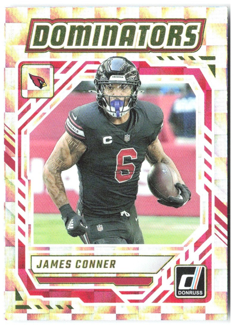 James Conner Donruss - Dominators DOM-JCR 2025 Arizona Cardinals