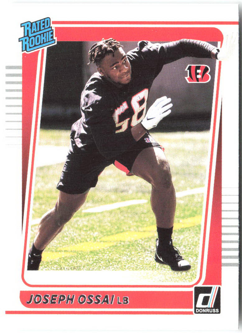 Joseph Ossai Donruss 327 2021 Cincinnati Bengals RC