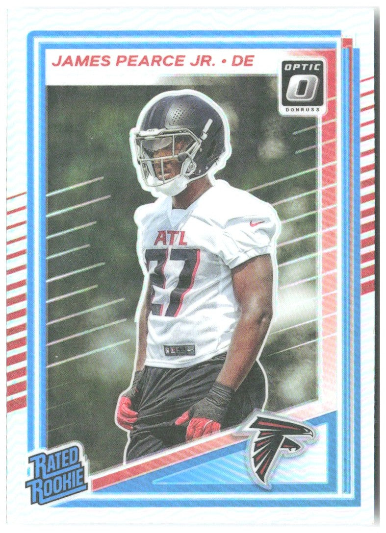 James Pearce Jr. Donruss Optic - Holo 240 2025 Atlanta Falcons
