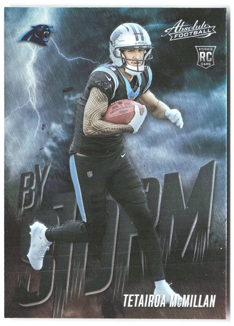 Tetairoa McMillan Panini Absolute - By Storm 16 2025 Carolina Panthers
