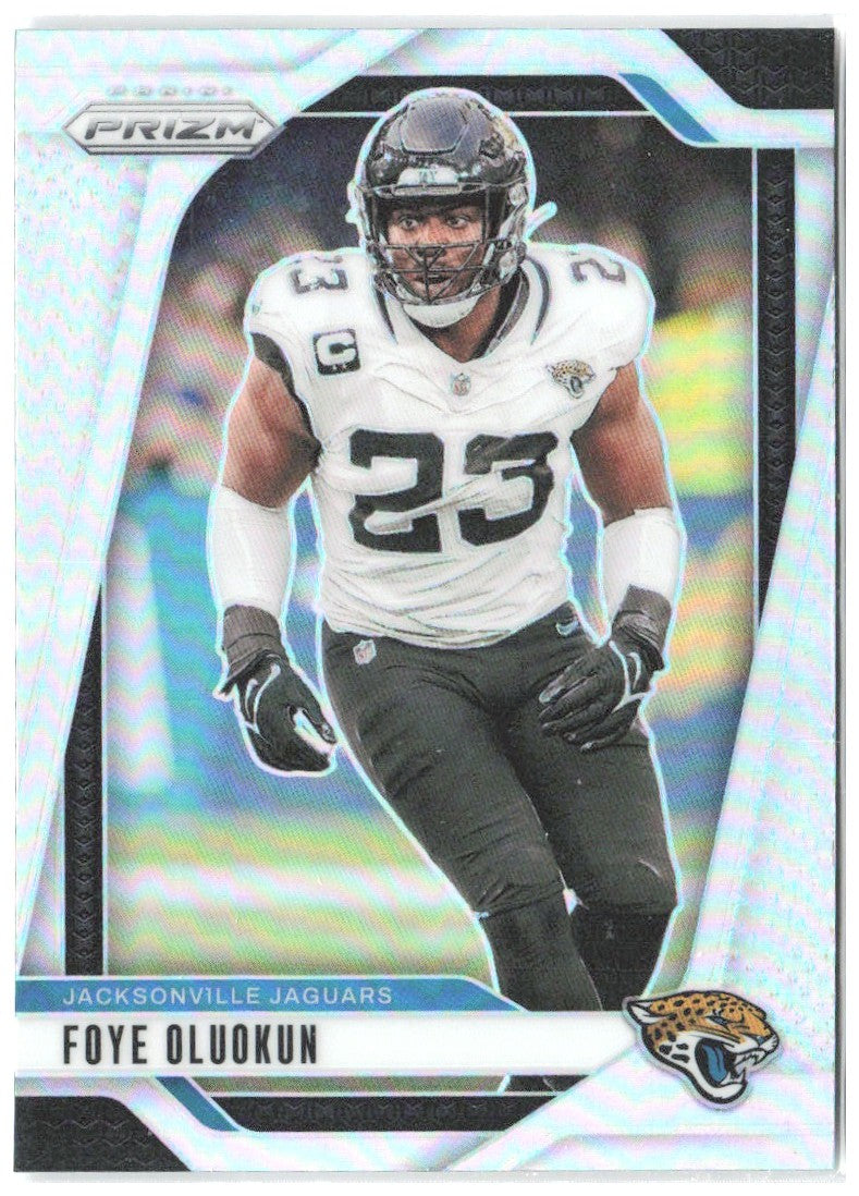 Foye Oluokun Panini Prizm - Silver 134 2024 Jacksonville Jaguars