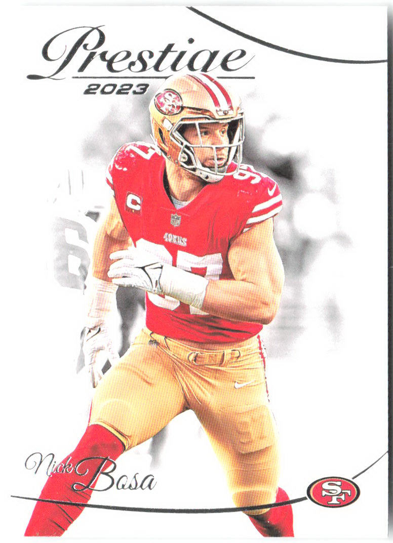 Nick Bosa Base Panini Prestige 261 NM