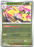 Ampharos Reverse Holo Rare ME04: Chaos Rising 029/086 NM CHORISO