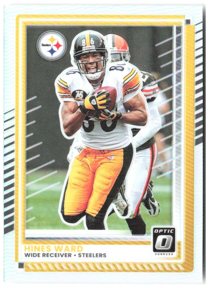 Hines Ward Donruss Optic - Holo 12 2025 Pittsburgh Steelers