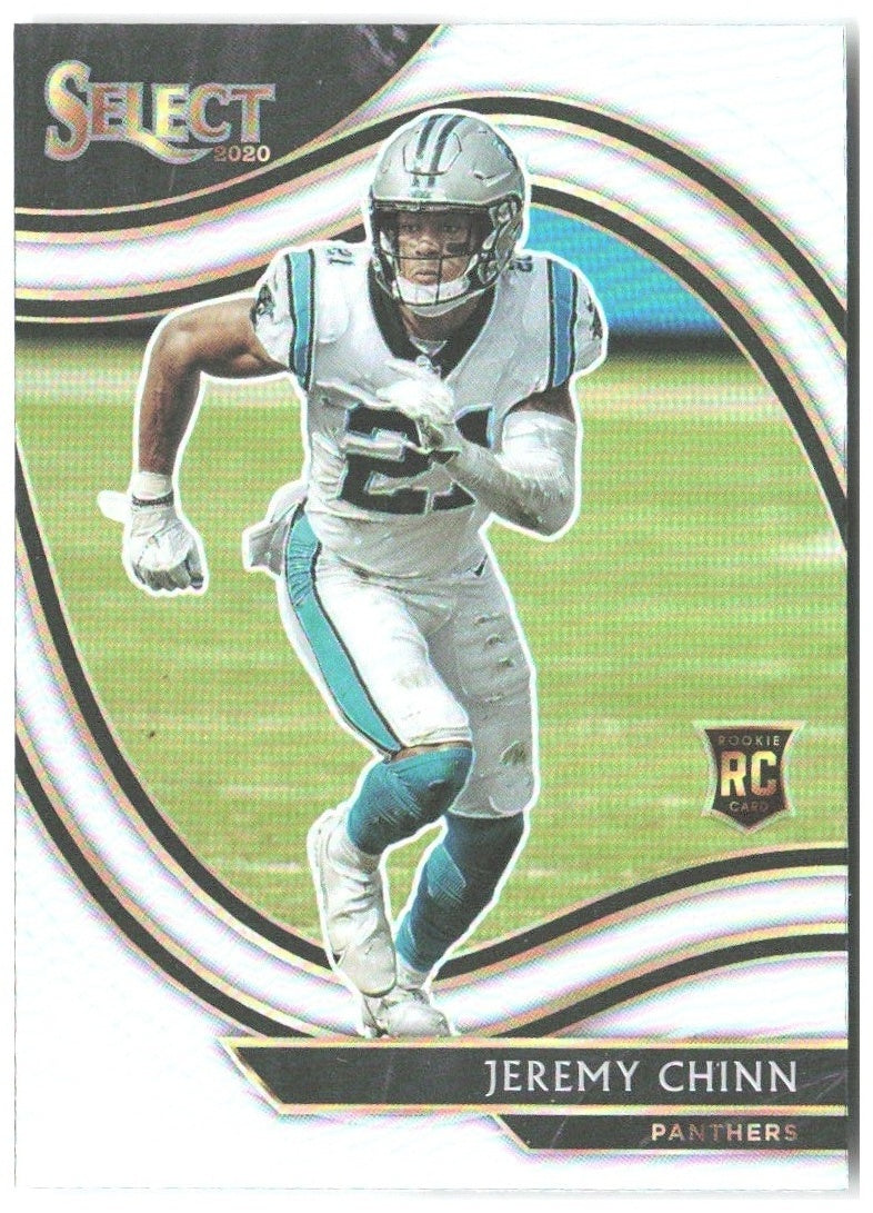 Jeremy Chinn Panini Select - Silver Prizm 397 2020 Carolina Panthers