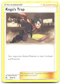 Koga's Trap Uncommon Hidden Fates 59/68 NM Megumi Mizutani