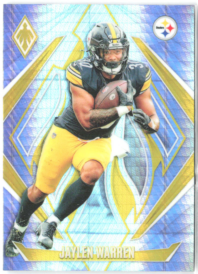 Jaylen Warren Panini Phoenix - Hyper 77 2024 Pittsburgh Steelers