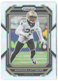 Marshon Lattimore Panini Prizm - Silver 214 2022 New Orleans Saints
