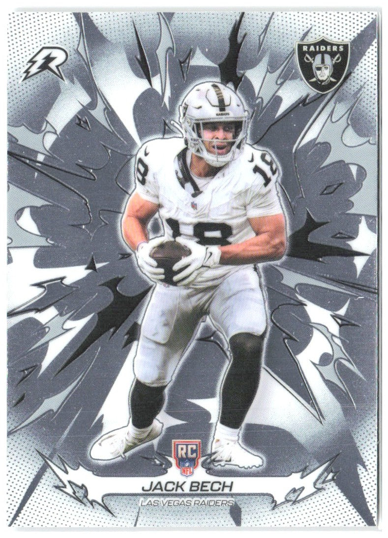 Jack Bech Topps Resurgence 148 2025 Las Vegas Raiders RC