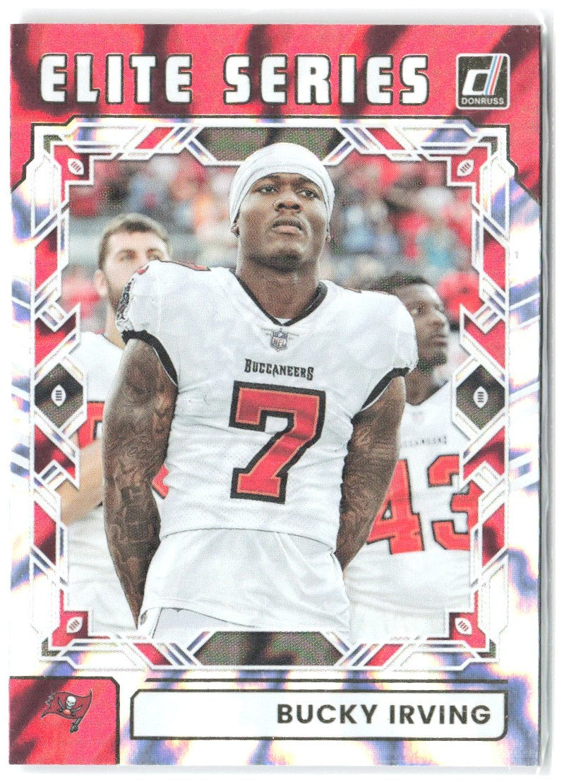 Bucky Irving Donruss - The Elite Series TES-BIR 2025 Tampa Bay Buccaneers