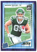 Mason Taylor Donruss Optic - Purple Shock 274 2025 New York Jets